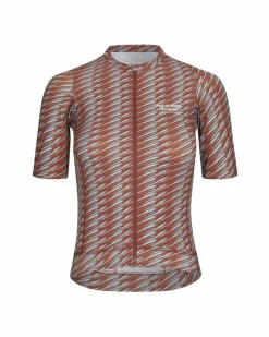 Pas Normal Studios Women's Solitude Jersey — Sky Blue / Brick^Women Jerseys