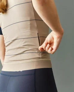 Pas Normal Studios Women's Solitude Late Drop Jersey — Beige^Women Jerseys