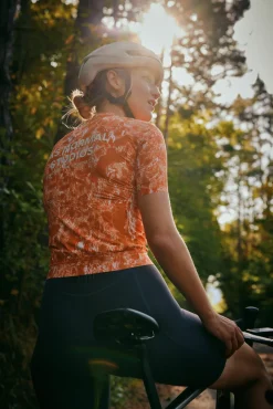Pas Normal Studios Women's Solitude Late Drop Jersey — Orange^Women Jerseys