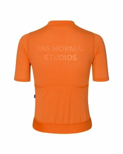Pas Normal Studios Women's Solitude Mesh Jersey — Bright Orange^Women Jerseys