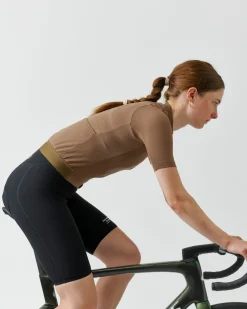 Pas Normal Studios Women's Solitude Mesh Jersey — Brown^Women Jerseys