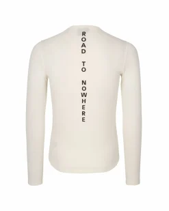 Pas Normal Studios Women's Thermal Long Sleeve Base Layer — Off White^Women Base Layers