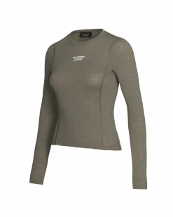 Pas Normal Studios Women's Thermal Long Sleeve Base Layer — Dark Stone^Women Base Layers