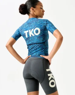 Pas Normal Studios Women's T.K.O. Jersey — Blue Beehive^Women Jerseys