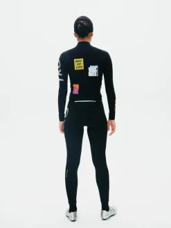 Pas Normal Studios Women's T.K.O. Mechanism Long Sleeve Jersey — Black^Women Jerseys